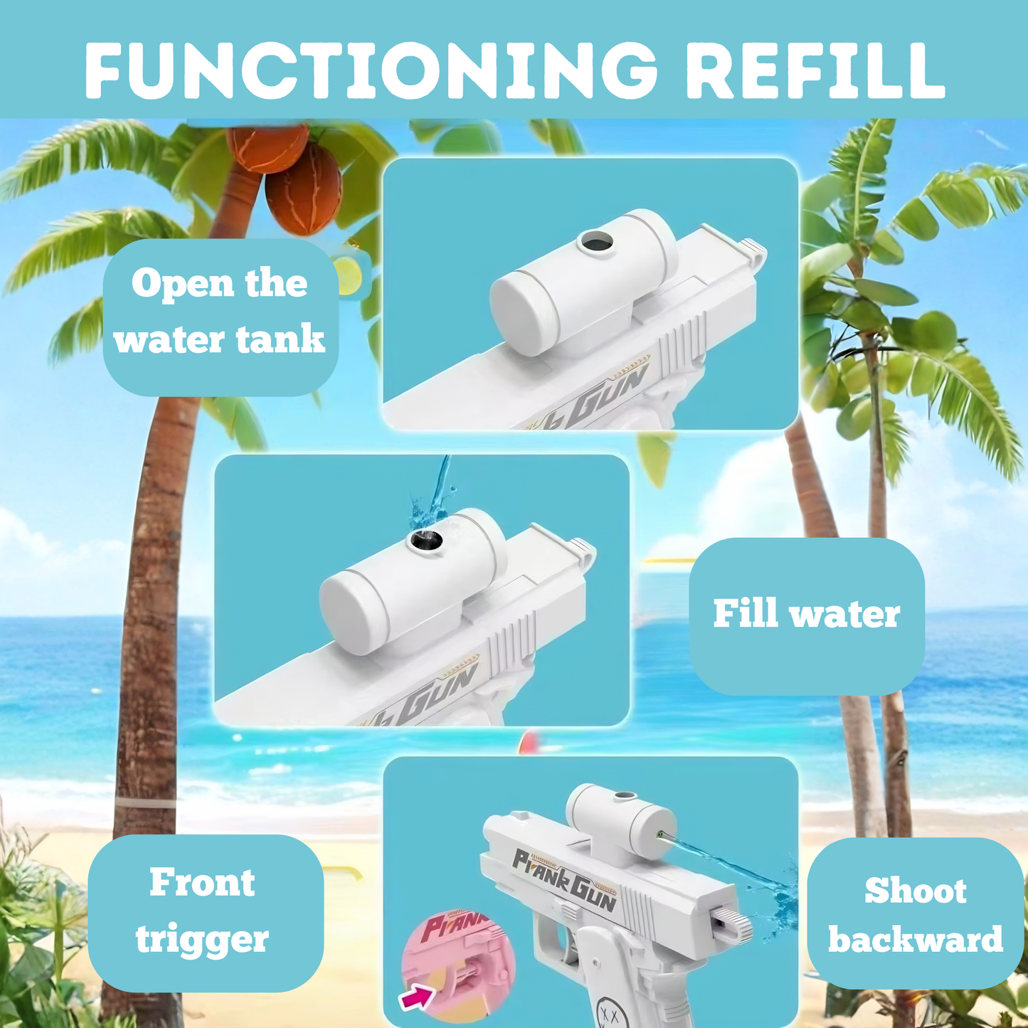 Joke water gun